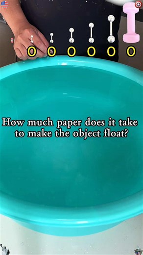 Floating Objects: The Paper Experiment Explained