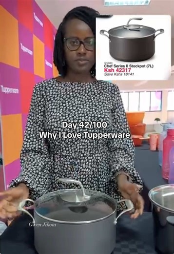 Day 42/100 days of why I love Tupperware! ✨Why You Need the Tupperware Chef Series Pots in Your Kitchen! ✨ 🎯 Cook Like a Pro: These premium pots combine elegance and performance to elevate your cooking. Perfect for everyday meals and gourmet creations! 🔥 Even Heat, Every Time: With multi-layered stainless steel and aluminum bases, say goodbye to uneven cooking and hello to perfection. 💚 Healthier Cooking Made Easy: Use less oil and water while preserving nutrients and flavors. Delicious and n