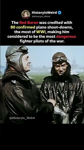 The Red Baron, The Most Dangerous Pilot of WW1