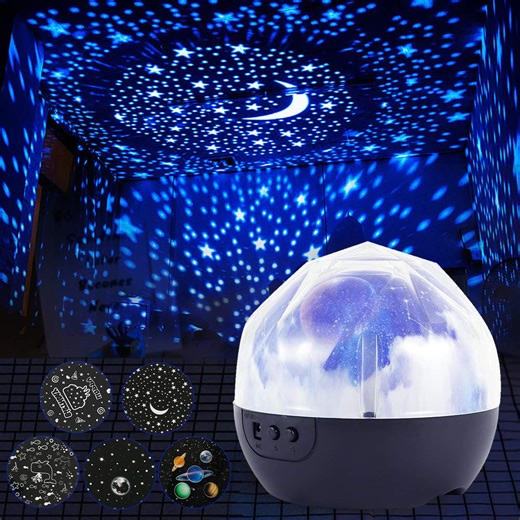 Watch Star Night Light Projector for Kids.children Projection Lamp on Amazon Live