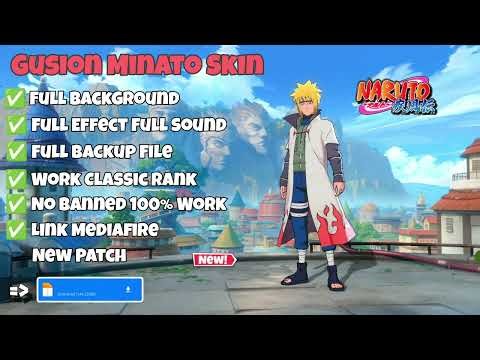 Script Skin Gusion Minato Namikaze No Password | Full Effect Voice - Patch Terbaru Mobile Legends