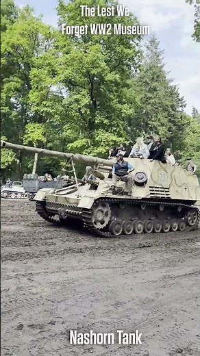WW2 German Tank In Action! #ww2
