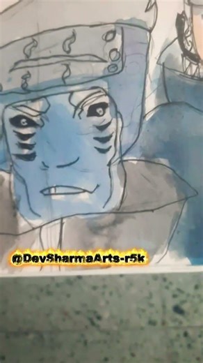 Drawing All Akatsuki Members in One Drawing 🔥 | Akatsuki Art