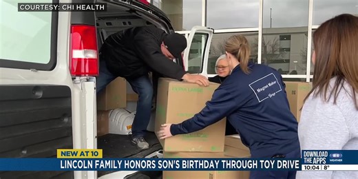 Lincoln family honors son’s birthday through toy drive