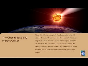 Chesapeake Bay Impact Crater video