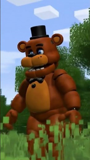 freddy fazbear in minecraft
