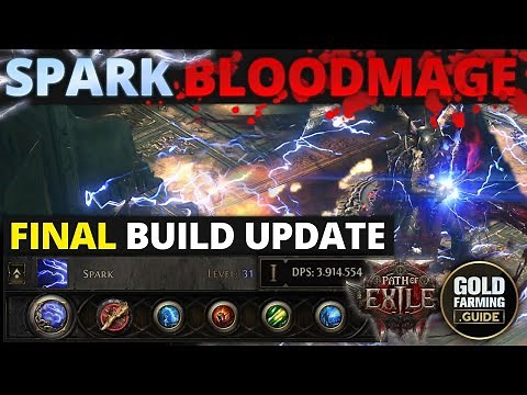 4 Million DPS Spark Blood Mage - Final Build Guide Update Witch - PoE 2 Path of Exile II
