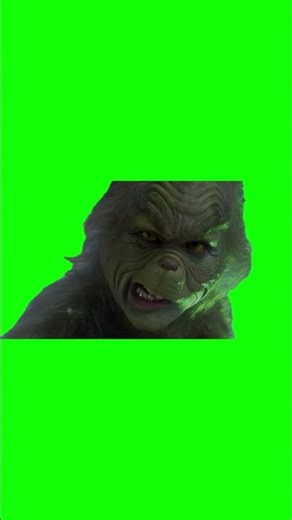The Grinch "Social Interaction" meme - Green Screen