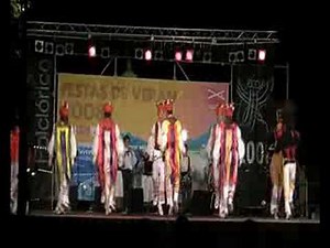 Basque traditional folk dance: Carnaval de Valcarlos 2/2