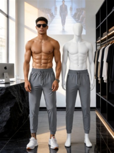 Pantalones deportivos grises de secado rápido, ligeros y frescos para el gimnasio. ✨#fyp #comfort #daily #pants #casualpants #icesilk #fyppppppppppppppppppppppp