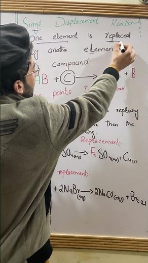"single displacement reaction"
