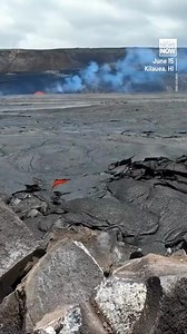 3.8K views · 138 reactions | Check this out! New video shows USGS scientists collecting lava samples at Kilauea. The lava lake rose by a foot and a half yesterday, though the USGS says that the volcano is slowing down over time. #HINews #HNN | Hawaii News Now | Facebook