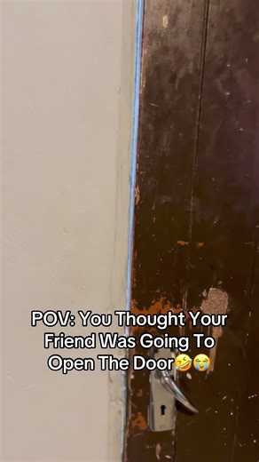 Hilarious Door Open Fail with Friends
