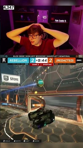 😱OVERTIME OF THE WEEKEND! THIS IS ROCKET LEAGUE! #rocketleague #rlesports #rlcs