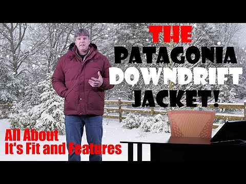 The Patagonia Downdrift Jacket!