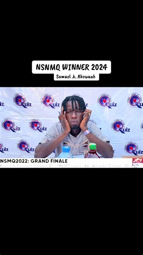 NSNMQ Winner Samuel K. Akowuah — Bole SHS Viral Performance 2024