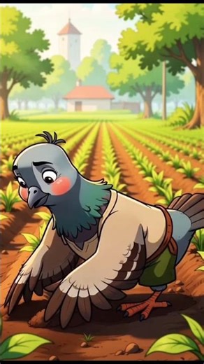 #ai #aishorts #shorts कबूतर की किसान🕊️