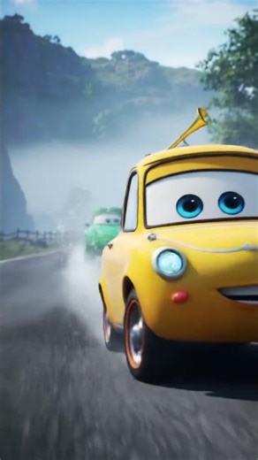 The GREAT Mountain Race! 🏁 Red, Yellow & Green Cars Compete!