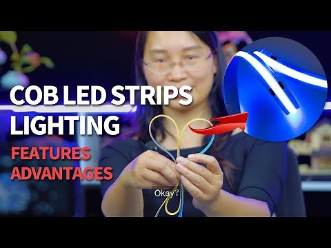 What's COB LED Strips Lighting Features and Advantages?--Youtube