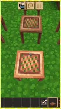 #a#short#make#chair#and#table#by @minecraft_mini_creator@#