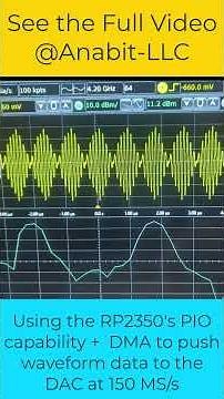 Using the RP2350 Microcontroller to Drive a High Speed DAC