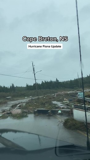 Hurricane Fiona update here in CB, Nova Scotia 💕 #hurricanefiona