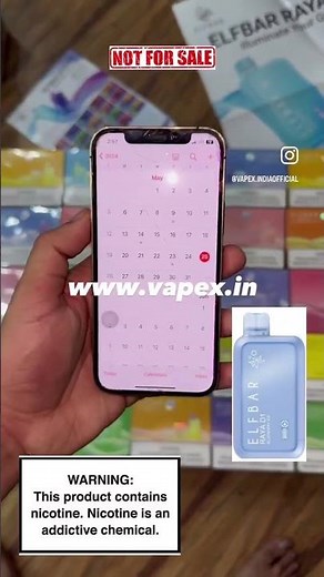 Elfbar Raya D1 13000 puffs Live Unboxing Review | best vape shop in hyderabad | vape shop telangana