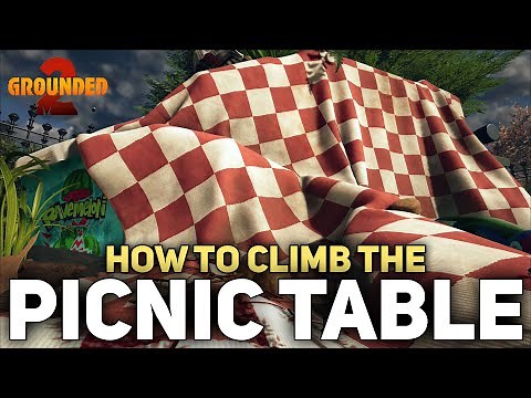 Grounded 2 - How To Reach The Top of The Picnic Table (Briefcase Combination Code)