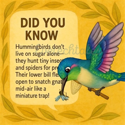 43K views · 1K reactions | #DidYouKnow #birdfacts #hummingbird #fblifestyle #EveTechTales | Evetechtales | Facebook
