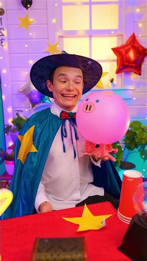 🐷 SHORTS Pop DIY Springy Piggy Toy For KIDS ✨ #shorts #fun