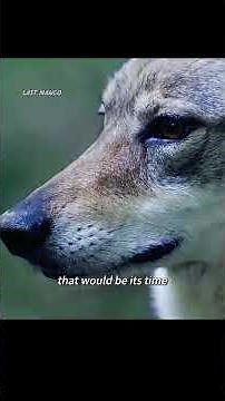 A pregnant she-wolf was driven out of her pack and forced to raise eight wolf pups all alone.