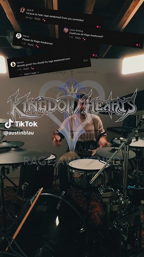 Rage Awakened: Kingdom Hearts 2 Drum Cover