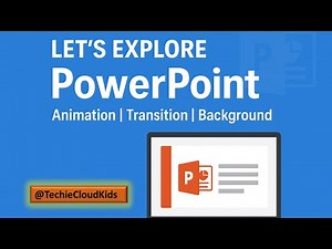 Let’s Explore PowerPoint | Animation, Transition & Background | Beginner tutorial | Learn MS
