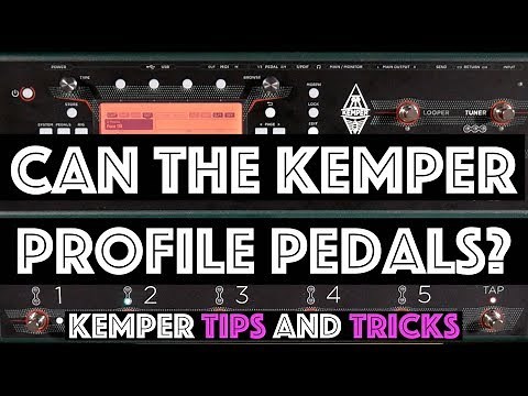 Can the Kemper Profile Pedals? - Kemper Tips and Tricks