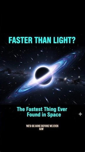 Not light… This is the TRUE speed KING of the universe! 👑😰 #shorts #space