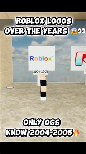 Roblox logos over the years 😱🔥 #roblox #old