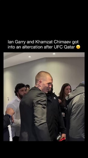 Some backstage drama added to this crazy card 😳 (via @iangarry) #ufcqatar #knockout | Knockout - #1 Page for Fight Fans