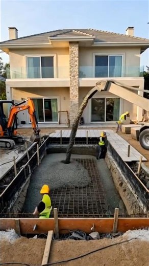 Luxury Swimming Pool Construction Timelapse | Full Build Process 😳