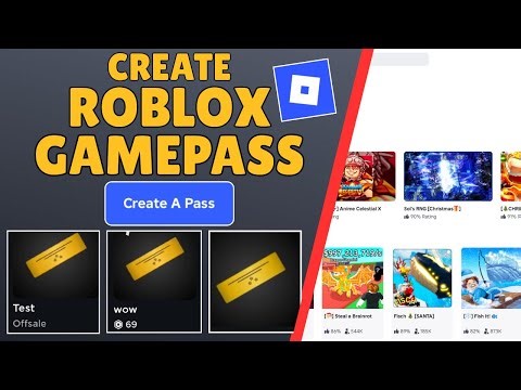 How To Create GamePass For Roblox | Easy Guide