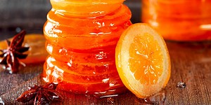 Lemons and Oranges Preserved in Syrup