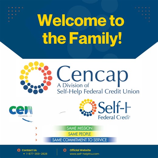 It's official: Self-Help Federal Credit Union and Cencap Federal Credit Union in Hartford, Connecticut, have merged to become Cencap, A Division of Self-Help Federal Credit Union, as of November 1. | Self-Help Federal Credit Union