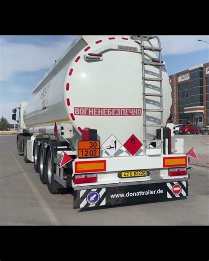 Aluminum Fuel Tanker Semi-Trailers