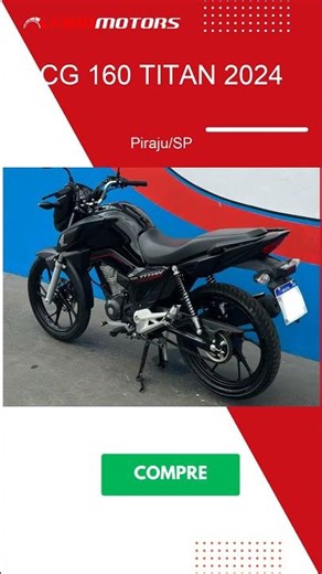 CG 160 TITAN 2024 for sale in Piraju/SP - findmotors.com.br