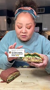 Replying to @Ms. Judy Two Shoes my bad😂 #sandwich #foodreview #fypppppppppppppp #mukbang #recipes | Food Review