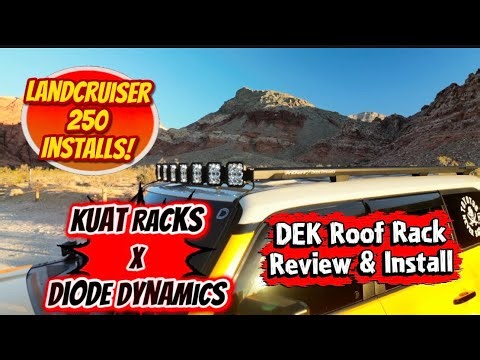 Kuat DEK Roof Rack Review and Install - Landcruiser 250