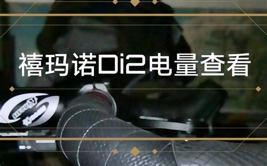 禧玛诺Di2电变电量查看
