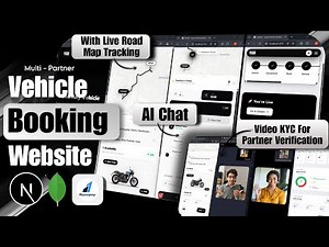 Build Vehicle Booking Website 🚗 | Live Map Tracking + Video KYC | Next.js + MongoDB + ZEGOCLOUD