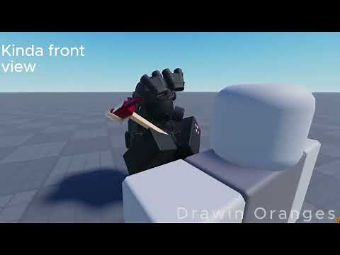 Fire Axe Animation || Roblox Moon Animator