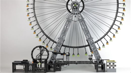 This LEGO Ferris Wheel GBC Is a Mechanical Masterpiece