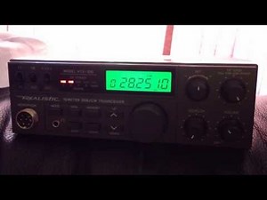 Realistic HTX-100 receiving in CW